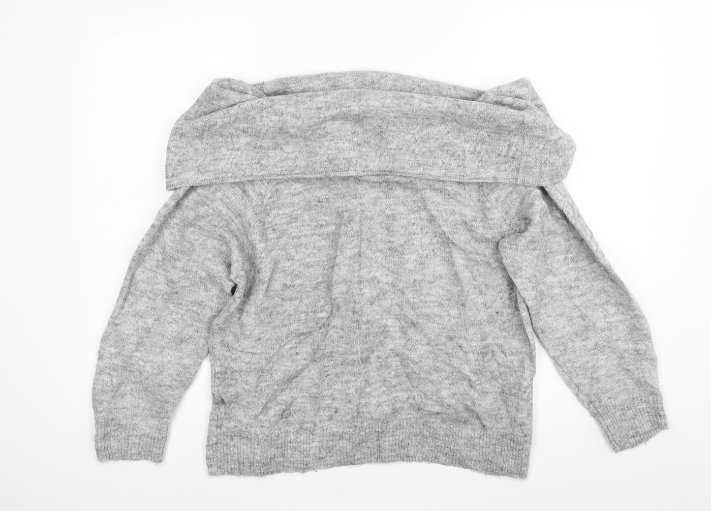 Divided Womens Grey   Pullover Jumper Size M