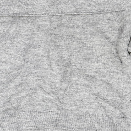 Divided Womens Grey   Pullover Jumper Size M