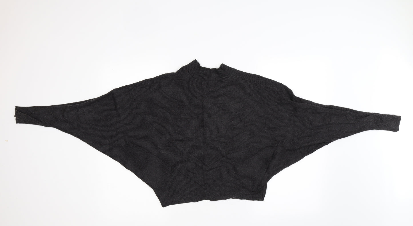 Zara Womens Grey  Knit Pullover Jumper Size L