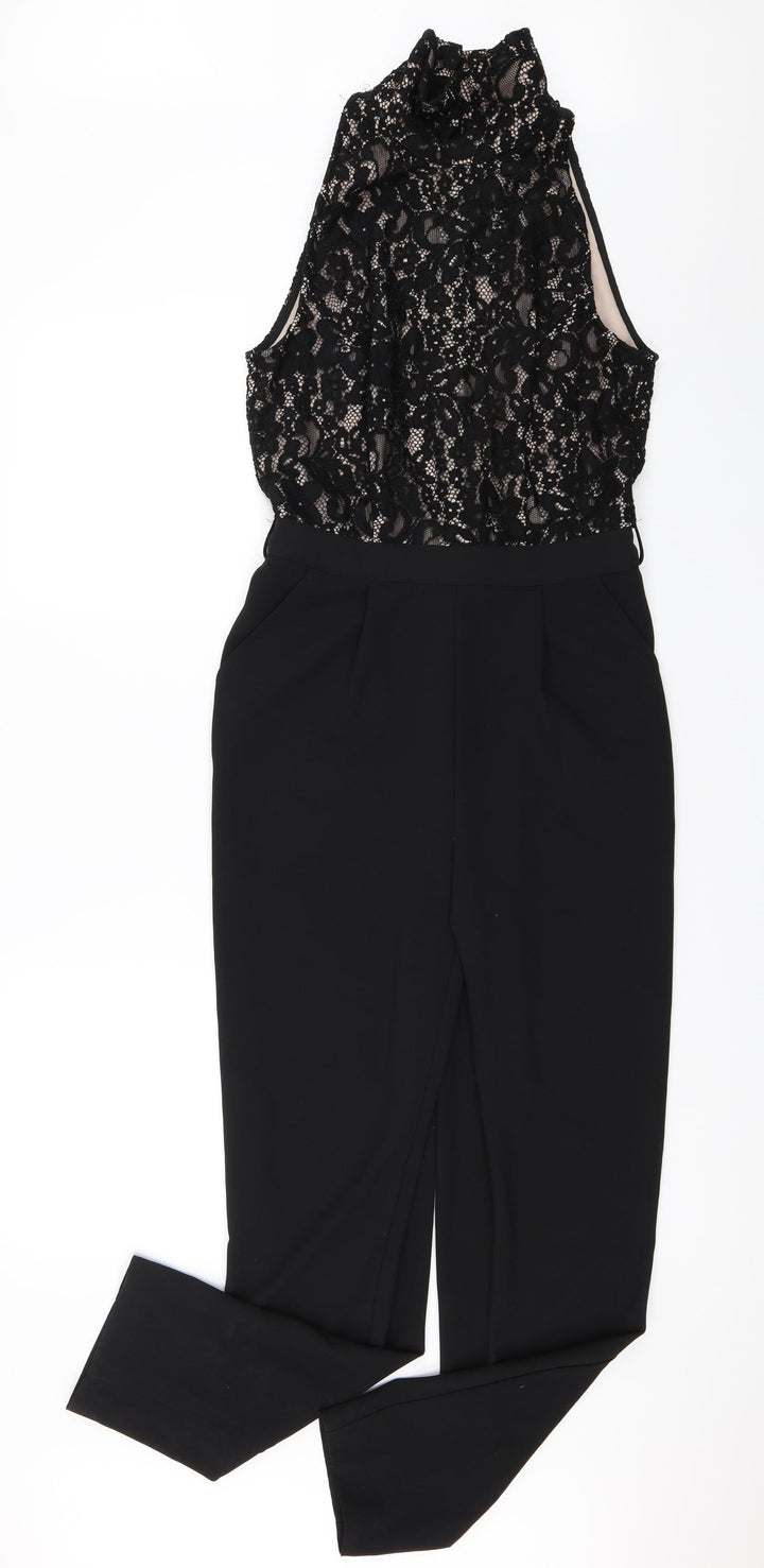 Spotlight Womens Black Trousers One-Piece Size 10