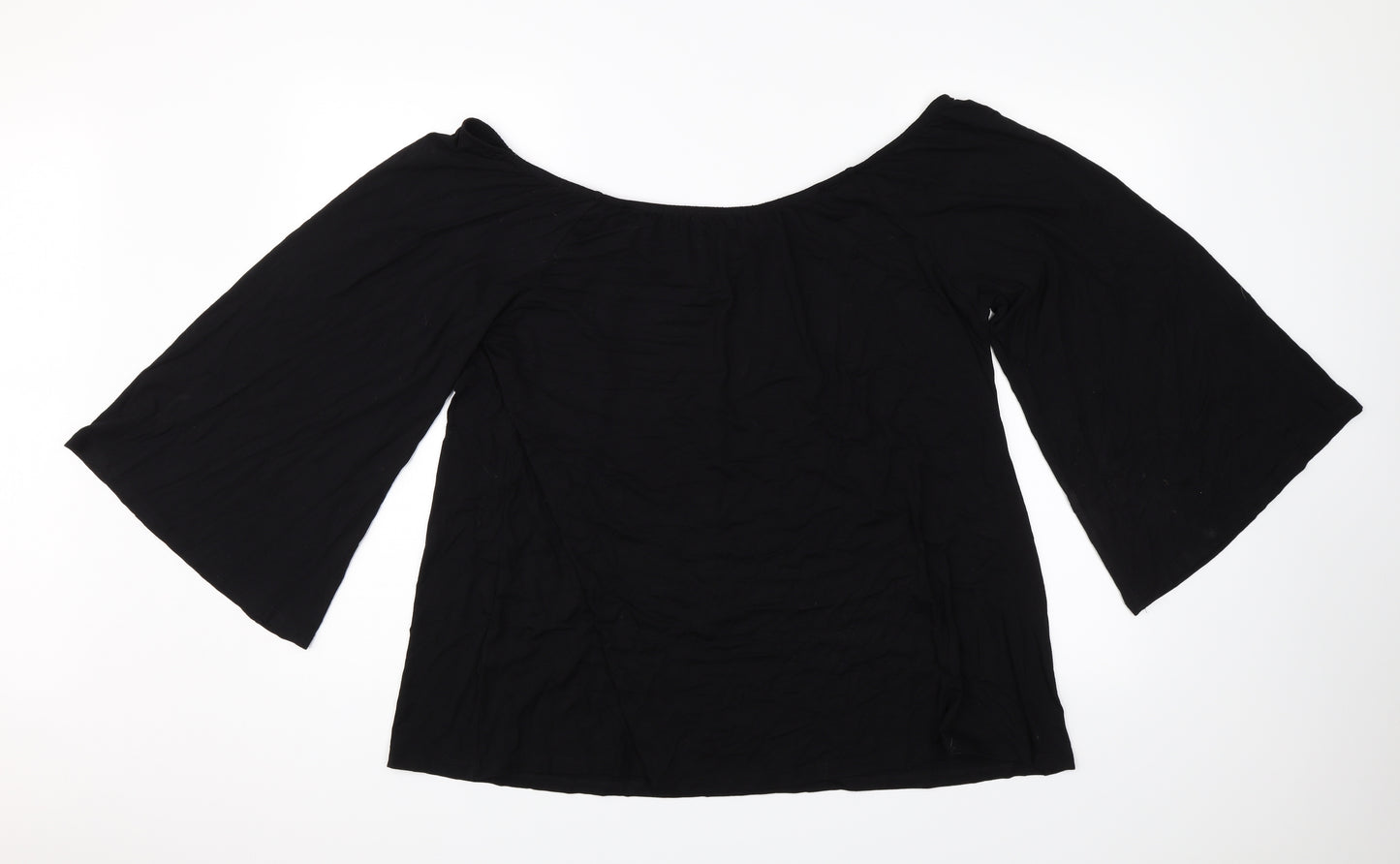 Select Womens Black   Basic Blouse Size 18