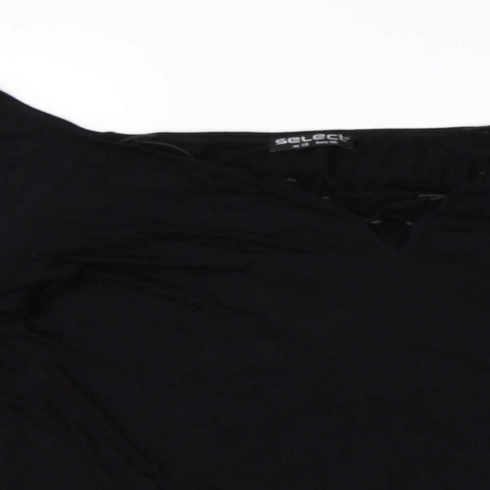 Select Womens Black   Basic Blouse Size 18