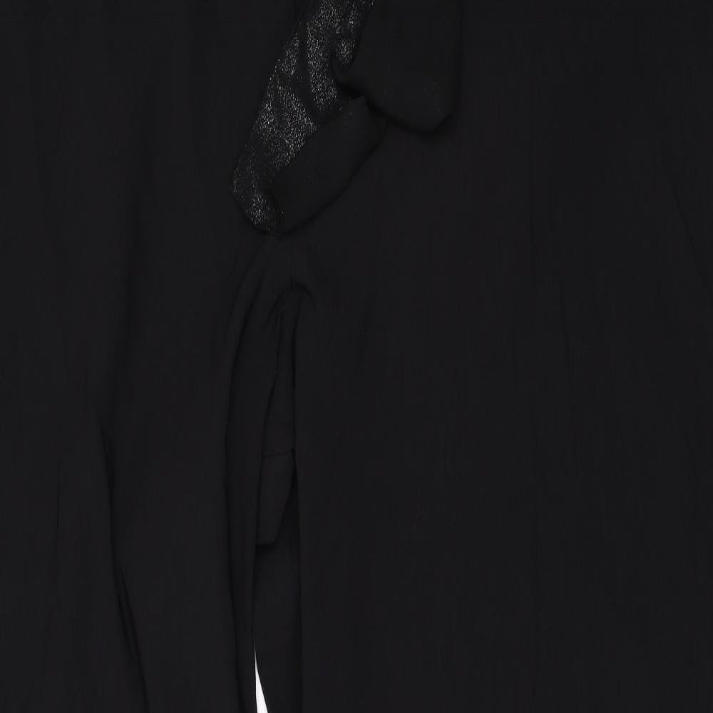 Preworn Womens Black   Trousers  Size 26 L27 in
