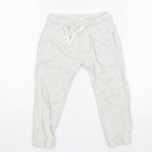 Matalan Girls Grey   Sweatpants Trousers Size 2-3 Years