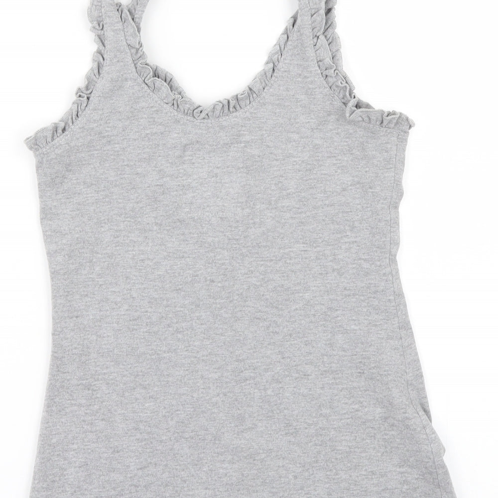 Boux Womens Grey Solid  Top Pyjama Top Size 6  - Dreams can come true