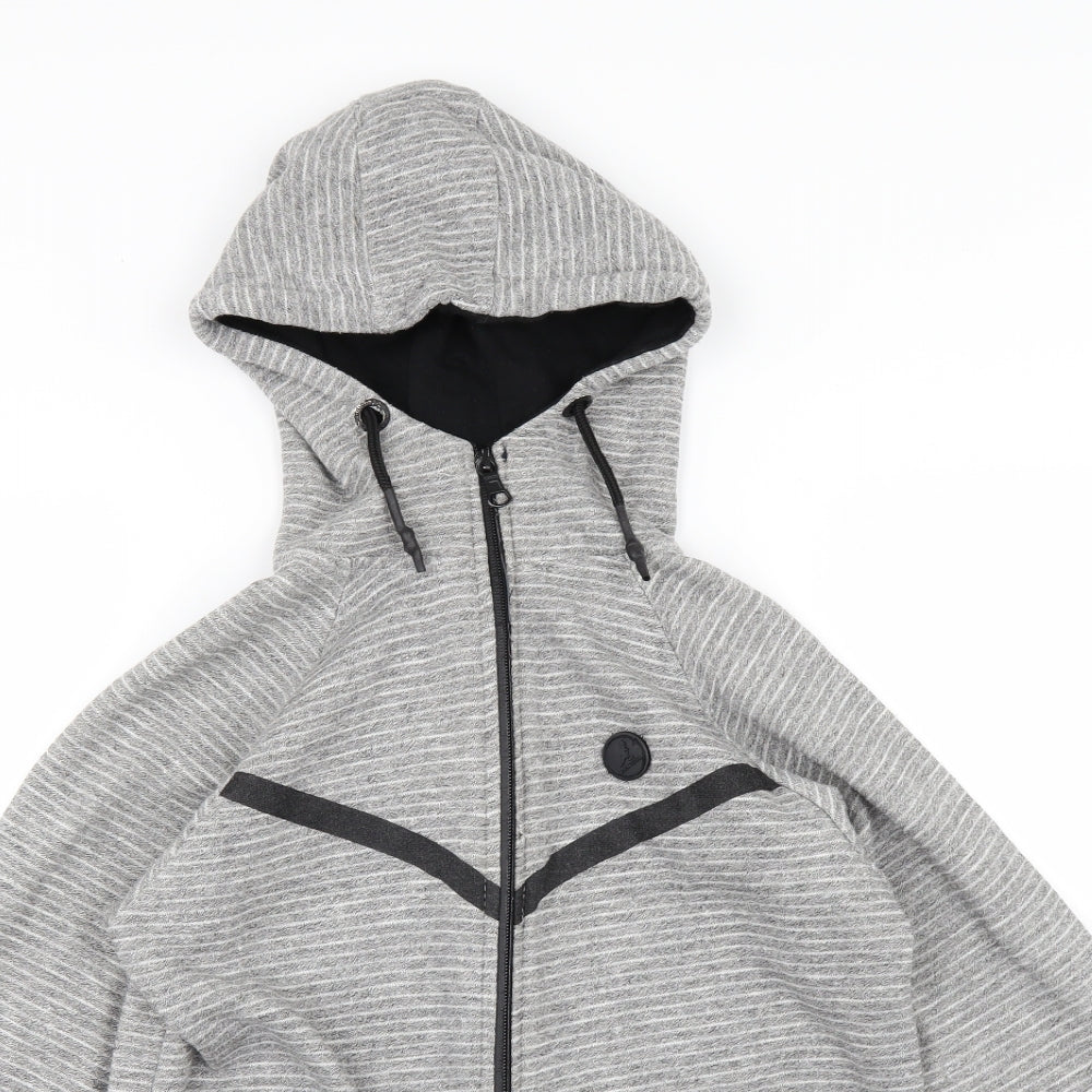 Kangol Boys Grey   Full Zip Hoodie Size 9-10 Years