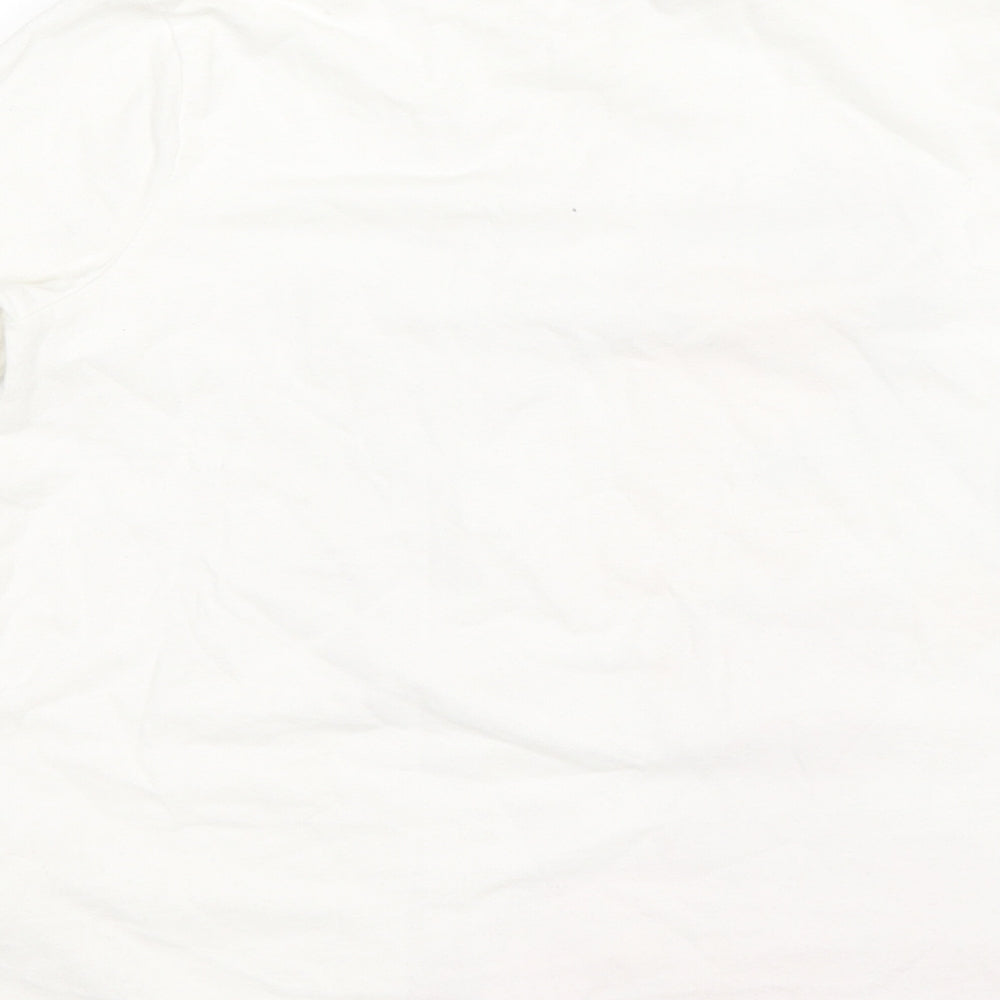 Preowrn Girls White   Basic Blouse Size 5-6 Years  - Sparkle like Belle