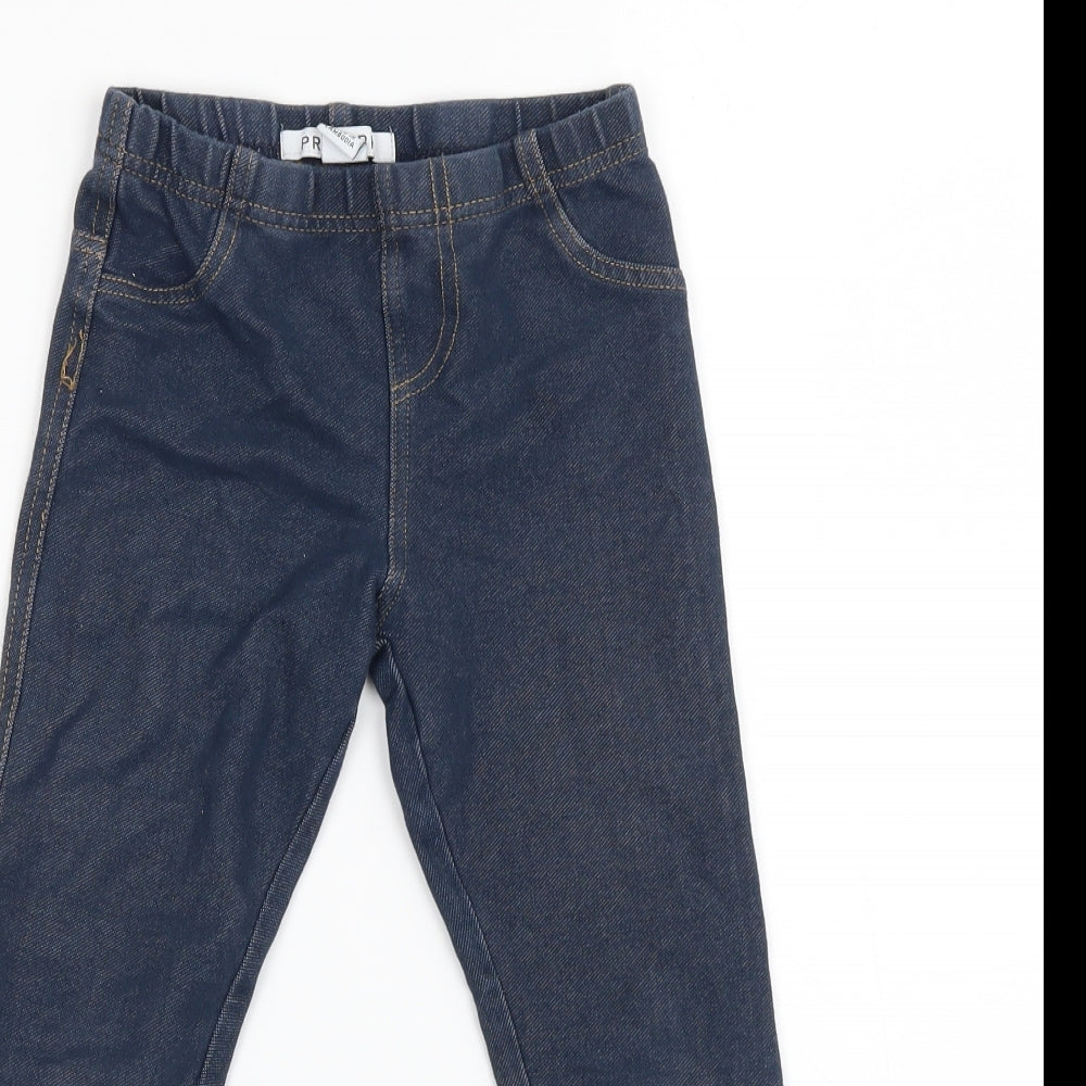 Primark Girls Blue   Jegging Jeans Size 6-7 Years