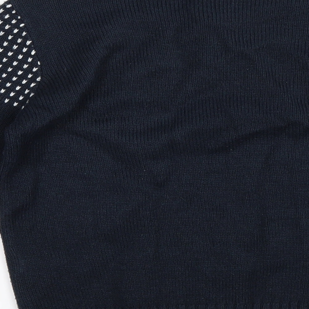 F&F Boys Blue   Pullover Jumper Size 6-7 Years