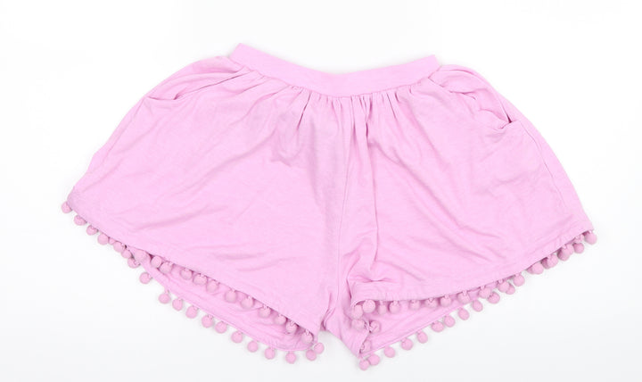Matalan Girls Purple   Sweat Shorts Size 8 Years