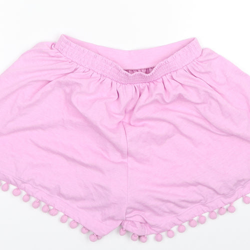 Matalan Girls Purple   Sweat Shorts Size 8 Years