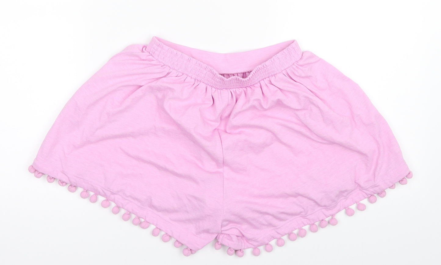 Matalan Girls Purple   Sweat Shorts Size 8 Years