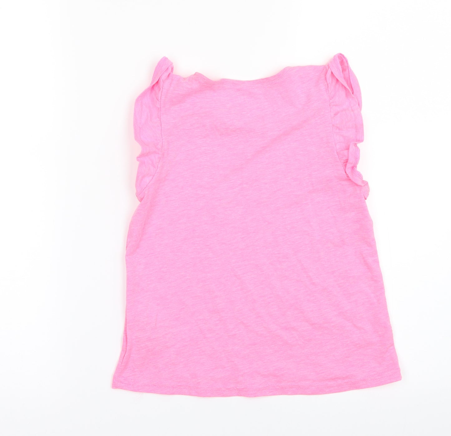 H&M Girls Pink   Basic T-Shirt Size 7-8 Years