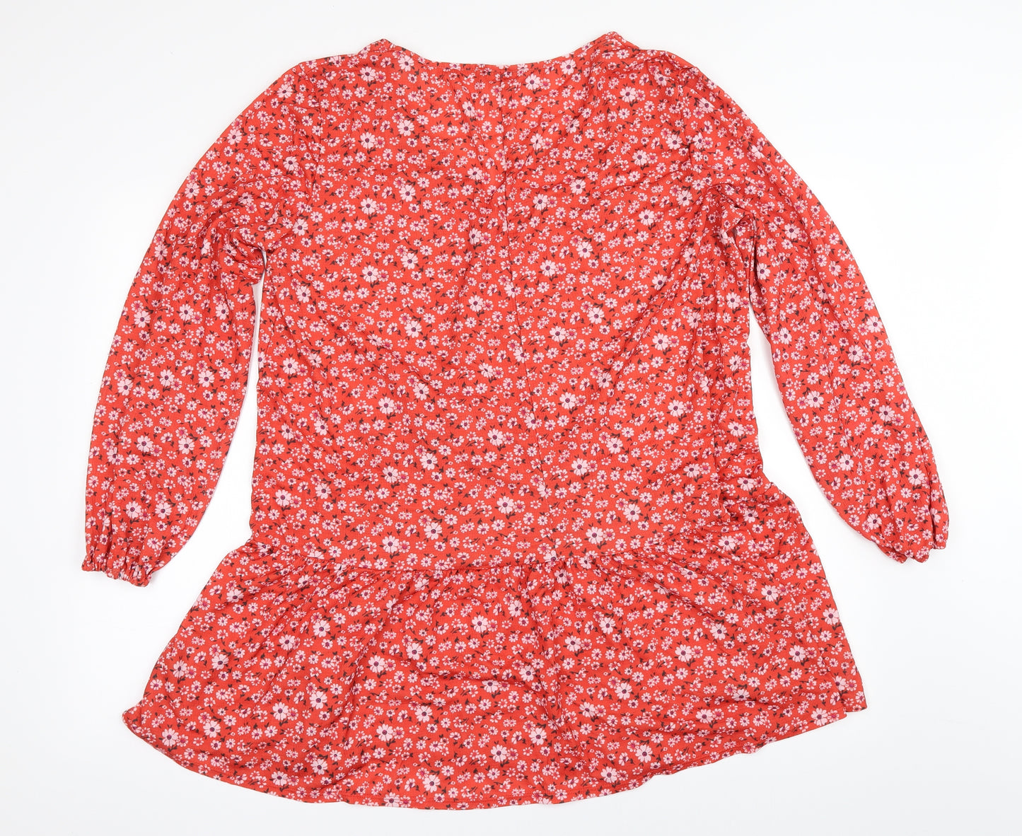 ASOS Womens Orange Floral  Shift  Size 16