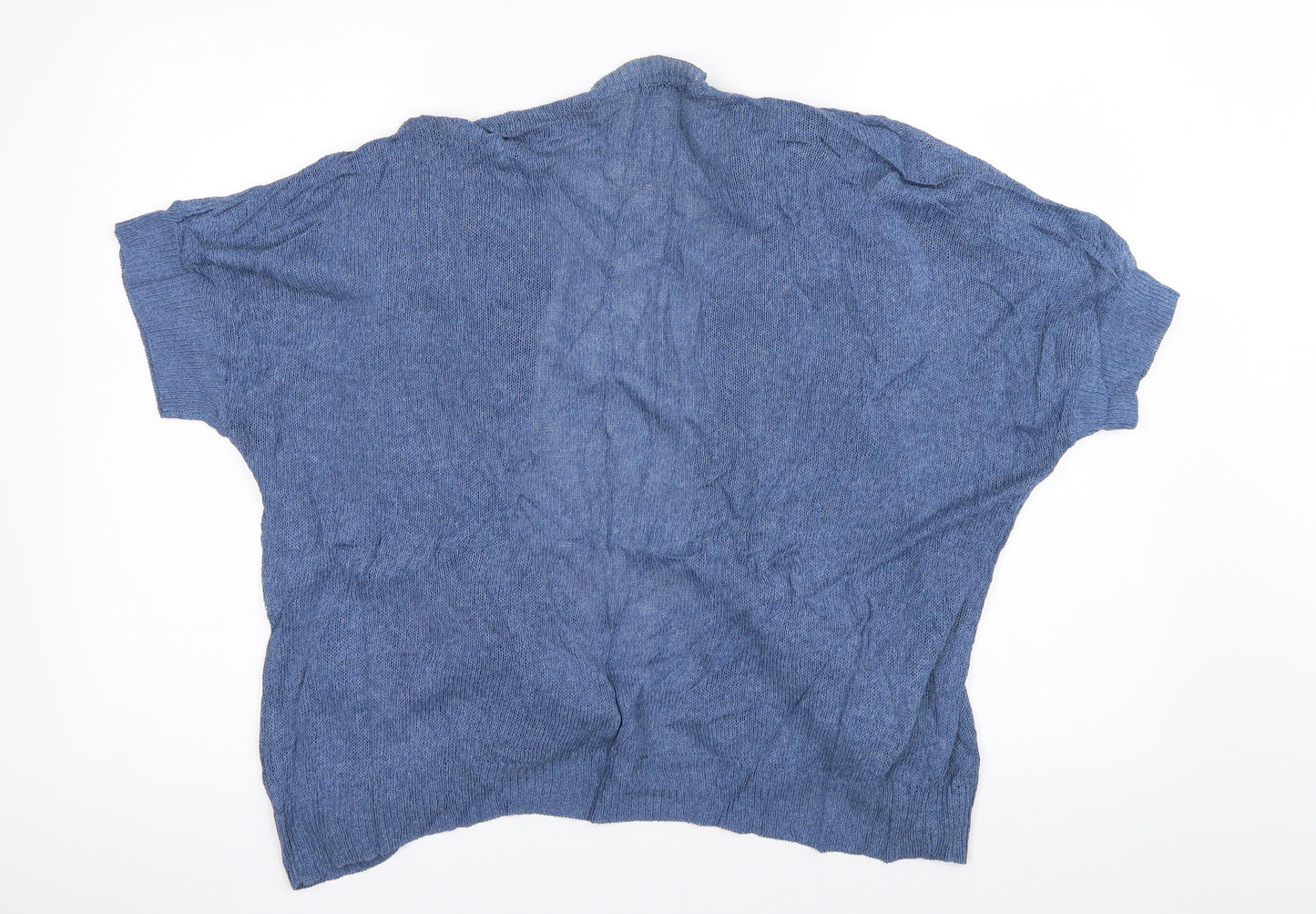 Marks and Spencer Womens Blue   Shrug Jumper Size 20