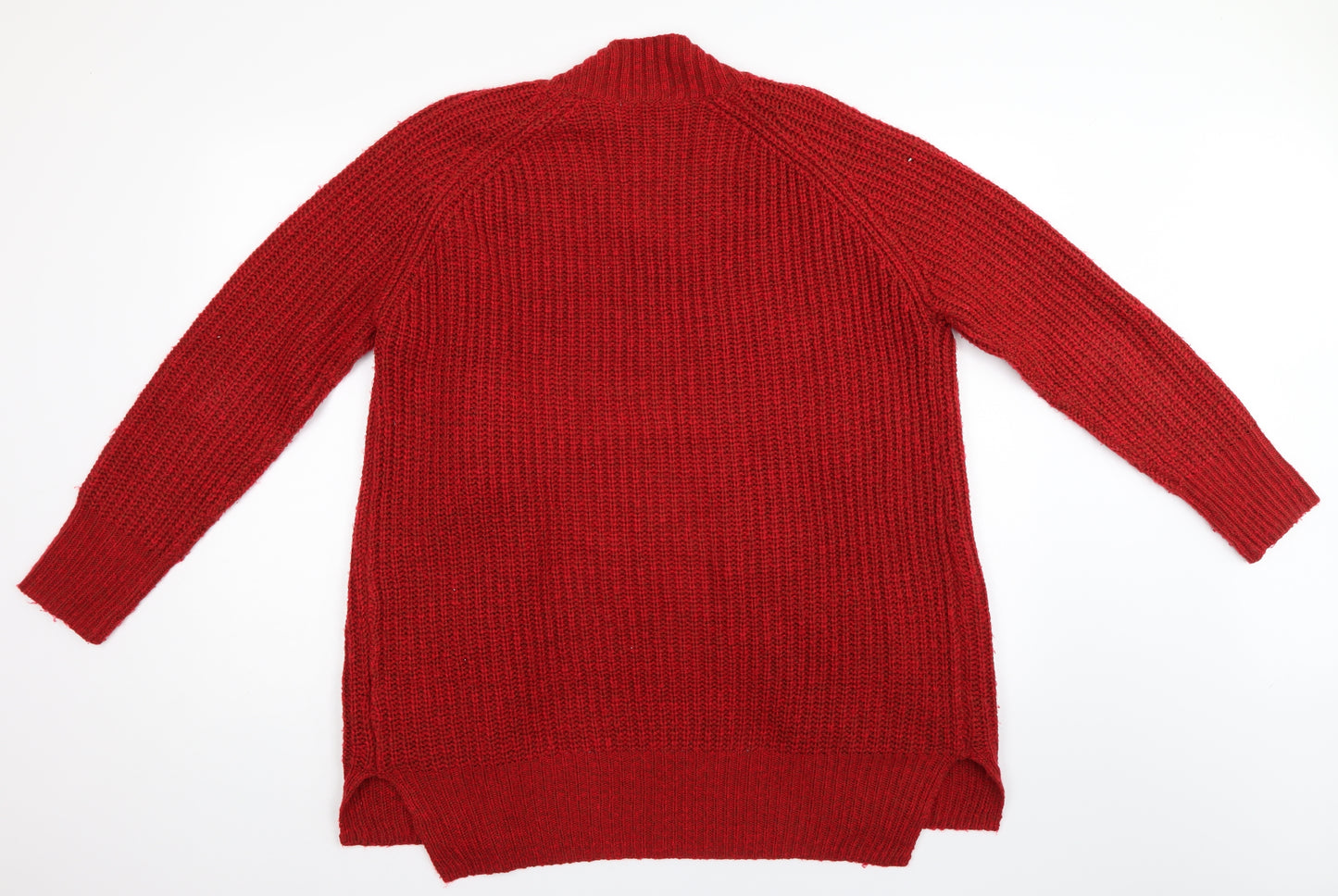 TU Womens Red   Cardigan Jumper Size 14