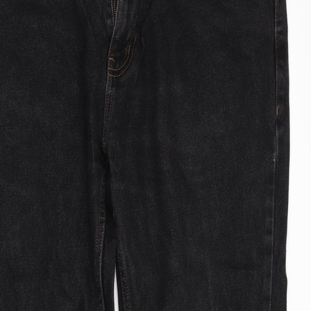 George Mens Black   Straight Jeans Size 36 L30 in