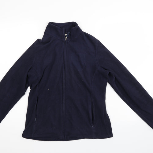 M&S Womens Blue   Windbreaker Jacket Size 14