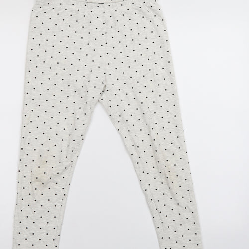 Primark Girls White Polka Dot   Pyjama Pants Size 13-14 Years