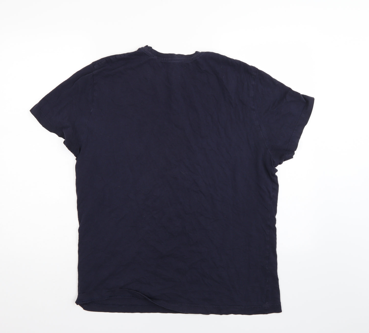 TU Mens Blue    T-Shirt Size L