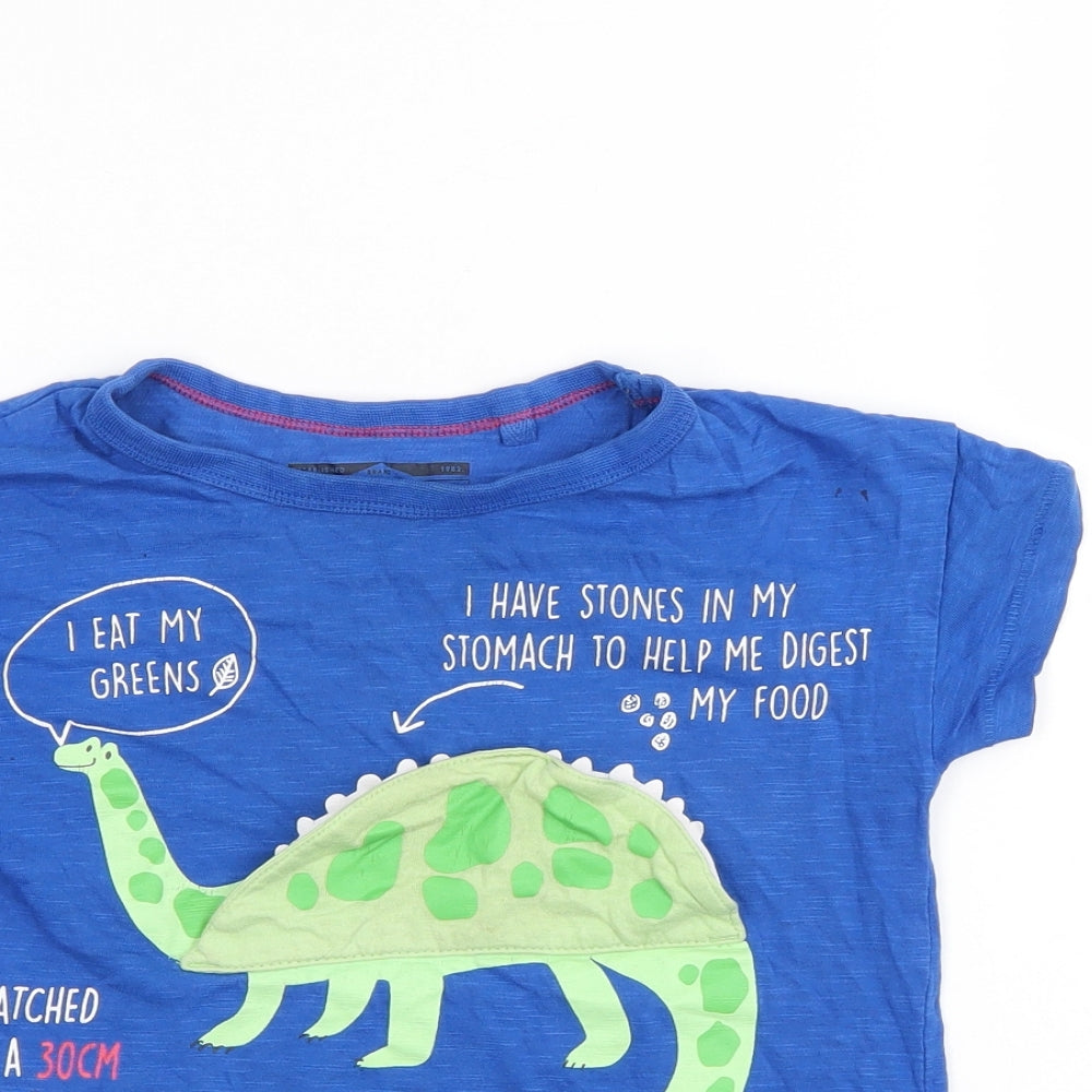 NEXT Boys Blue   Basic T-Shirt Size 2-3 Years