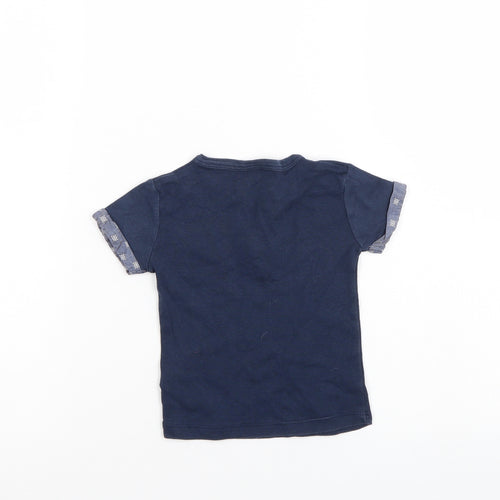F&F Boys Blue   Pullover T-Shirt Size 6-9 Months