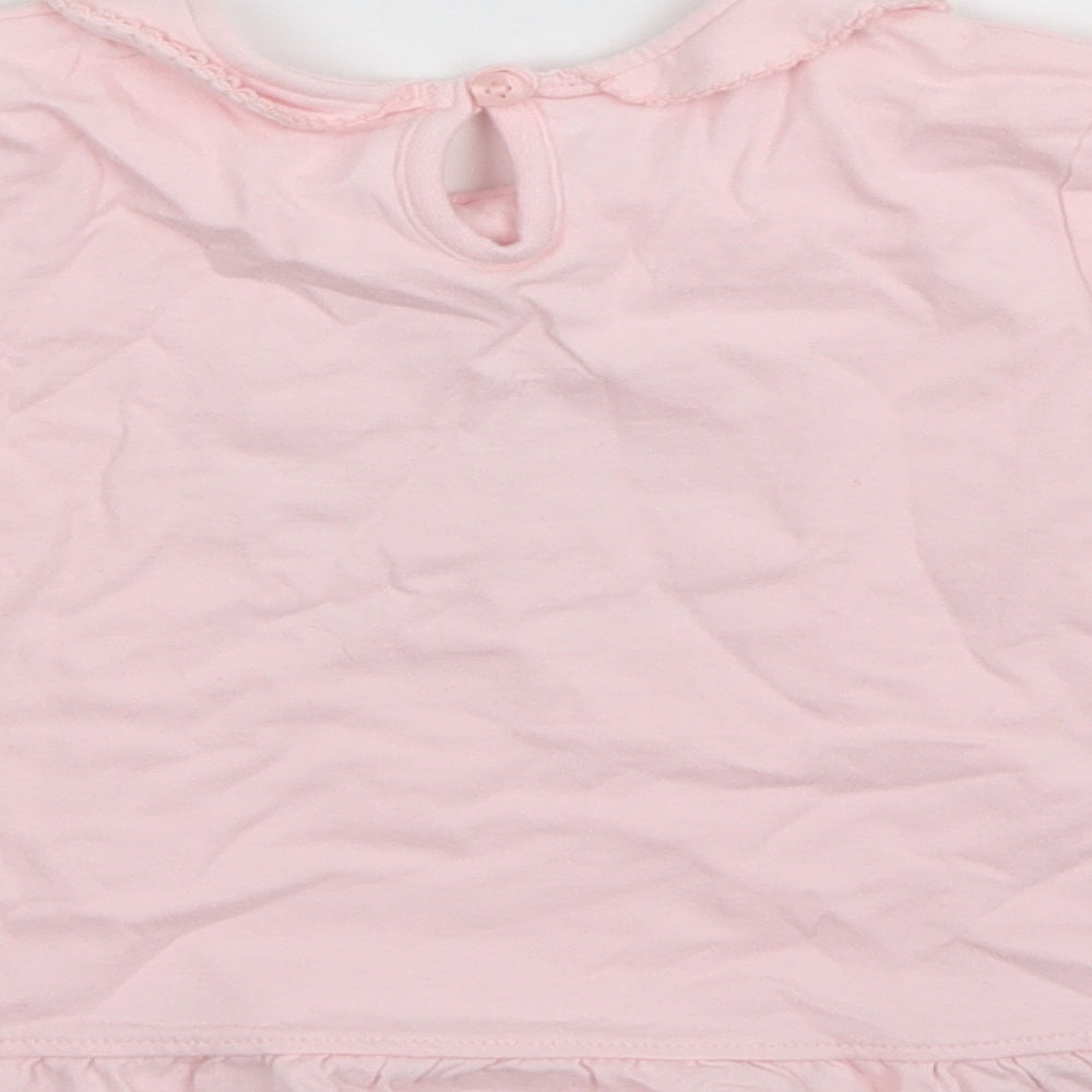 George Girls Pink   Pullover Jumper Size 12-18 Months