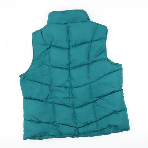 Store Twenty One Womens Green   Gilet Jacket Size 16