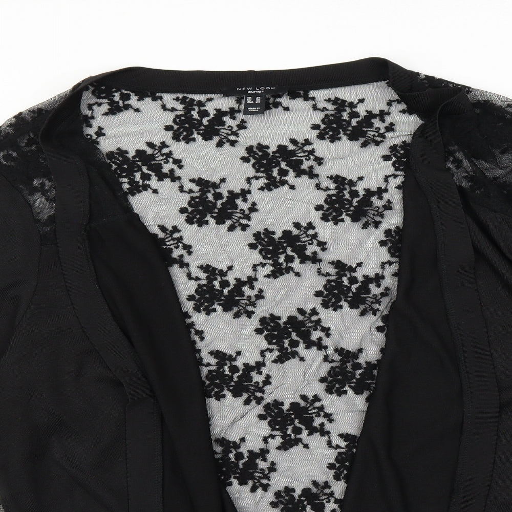 New Look Womens Black   Cardigan Jumper Size 28