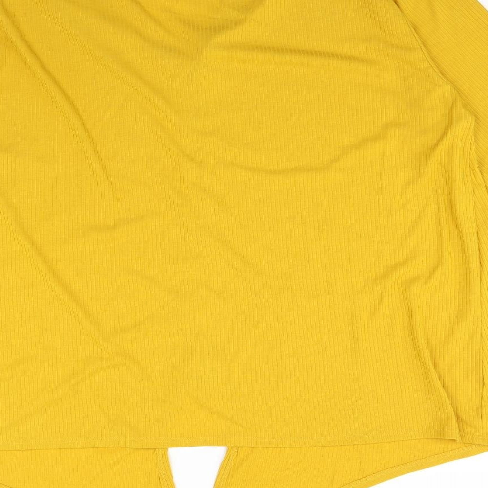 New Look Womens Yellow   Basic Blouse Size 26