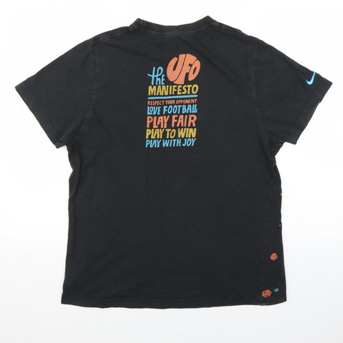 Nike Mens Black Polka Dot   T-Shirt Size M  - UFO united football organisation