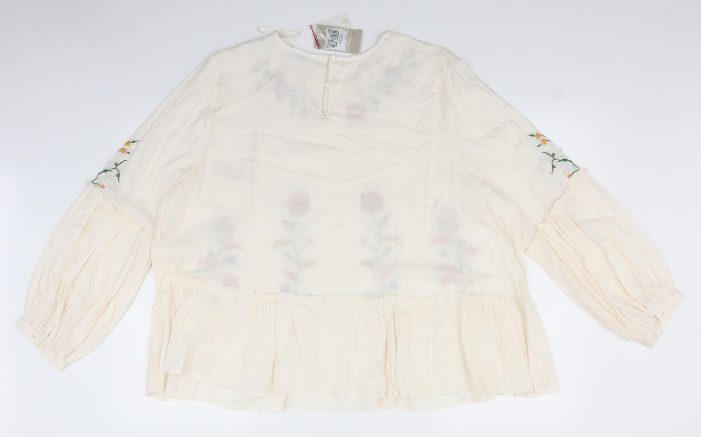 TU Womens White   Basic Blouse Size 22
