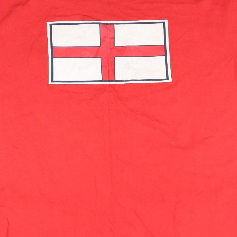 Cotton Traders Mens Red    T-Shirt Size M  - England