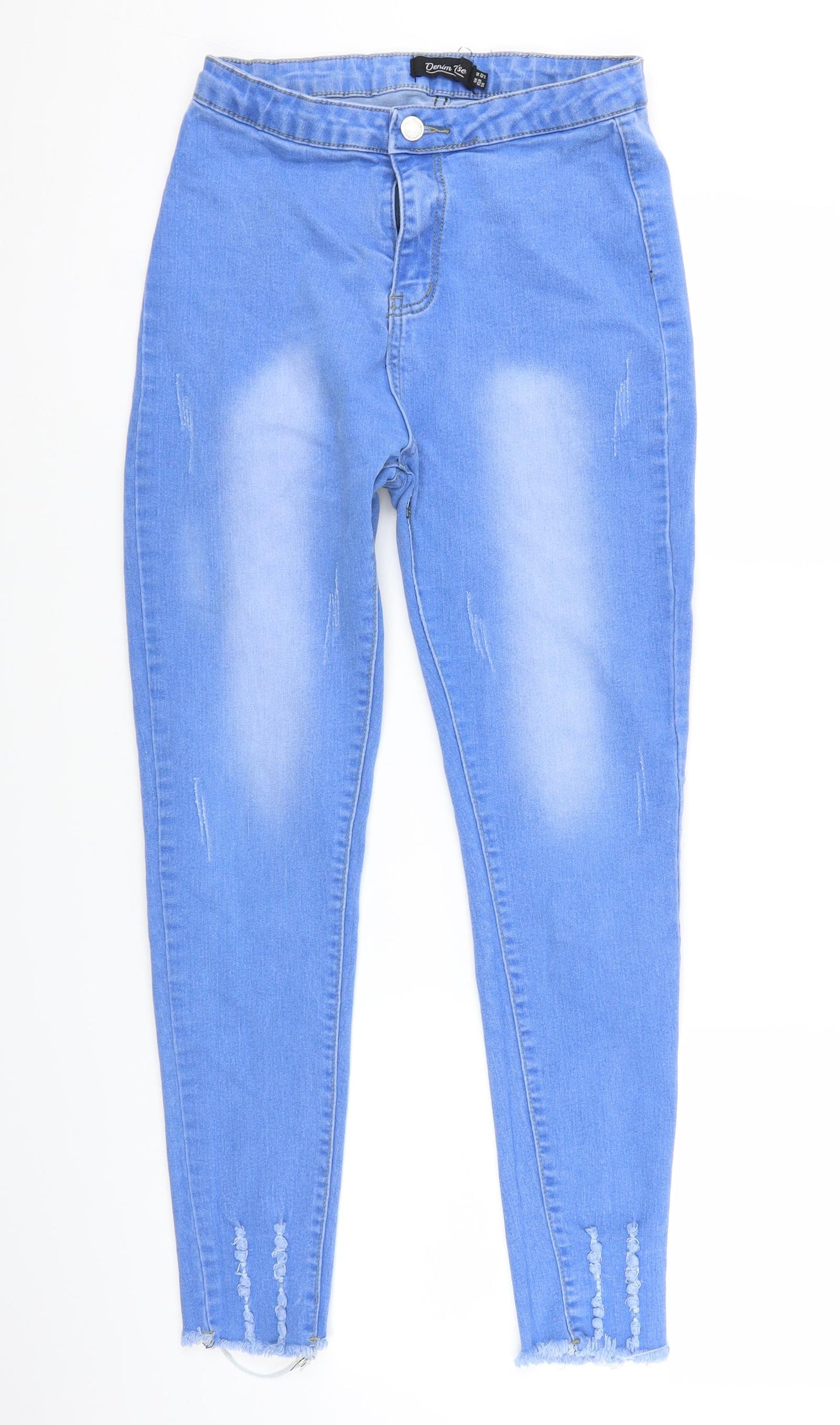 Denim Wise Womens Blue  Denim Jegging Jeans Size 14 L25 in