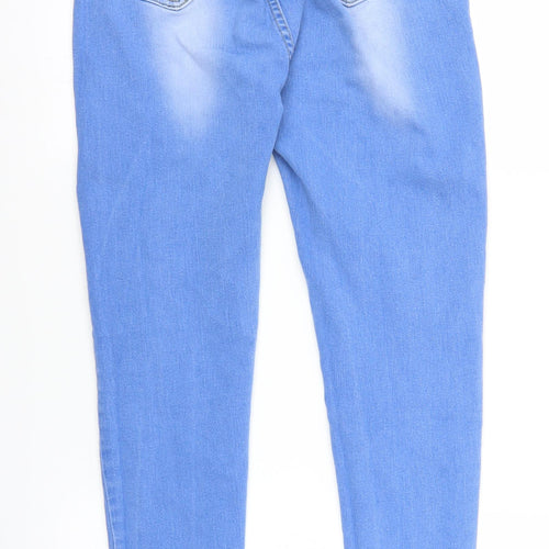 Denim Wise Womens Blue  Denim Jegging Jeans Size 14 L25 in