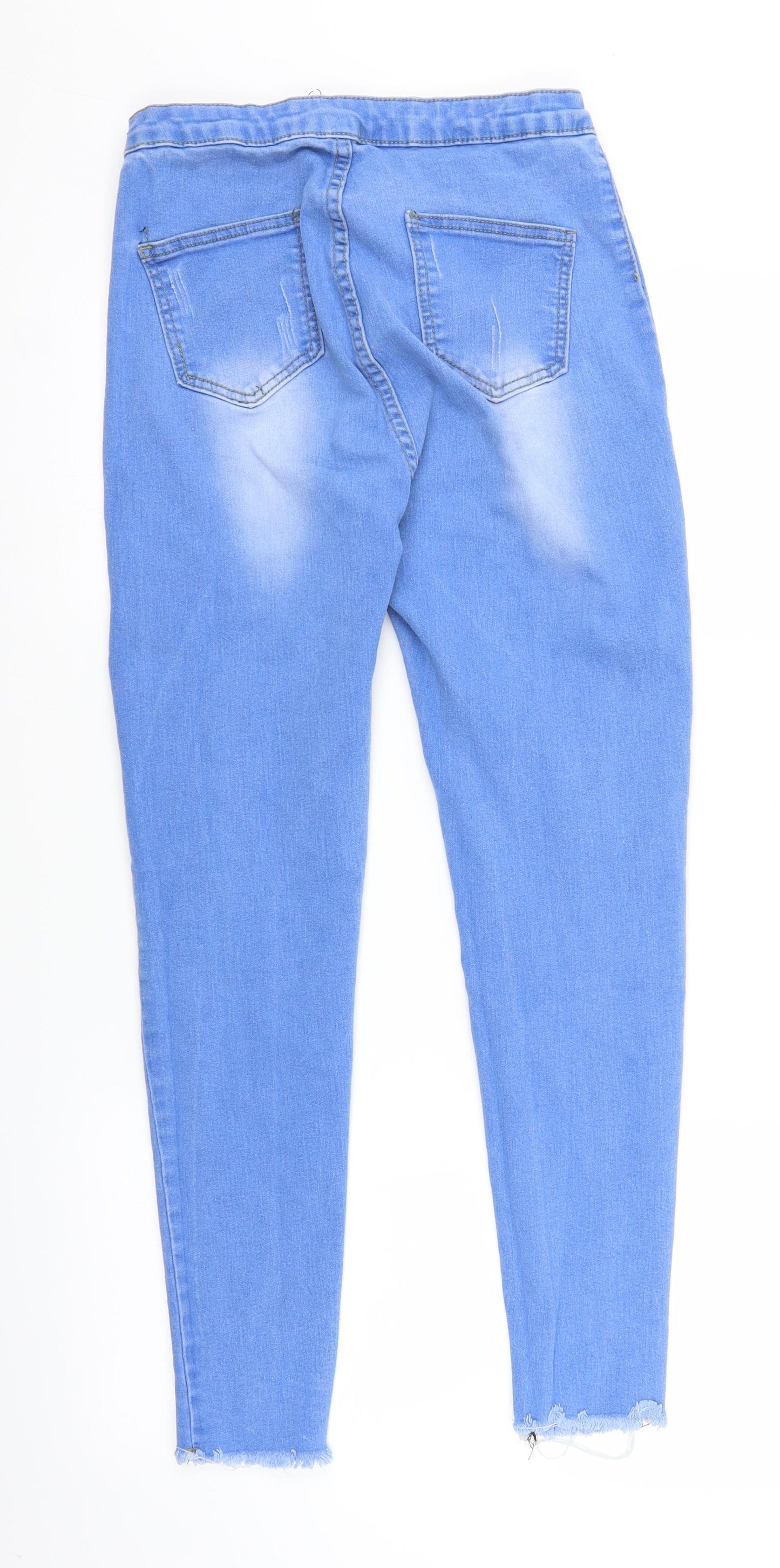 Denim Wise Womens Blue  Denim Jegging Jeans Size 14 L25 in