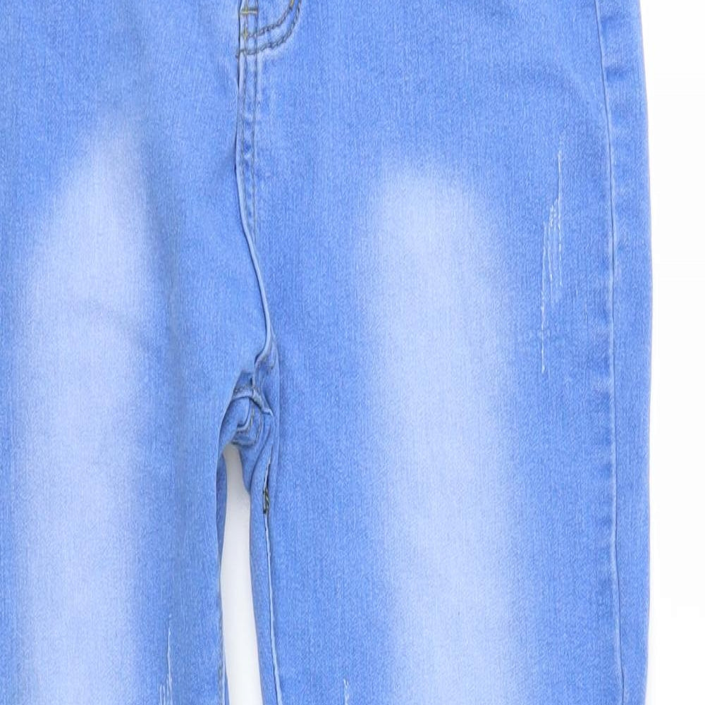 Denim Wise Womens Blue  Denim Jegging Jeans Size 14 L25 in
