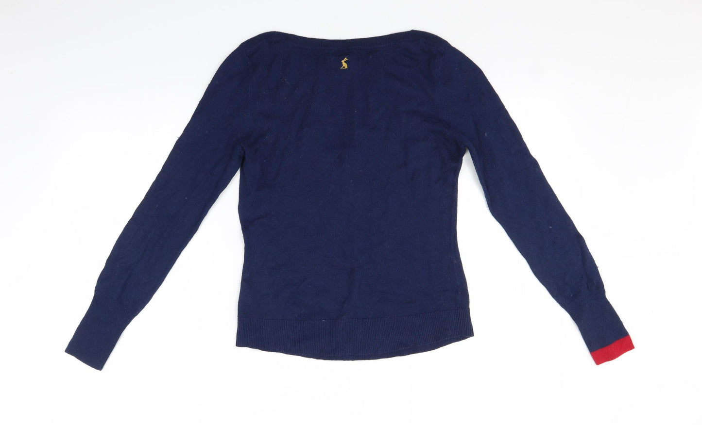 Joules Womens Blue   Pullover Jumper Size 8  - dog