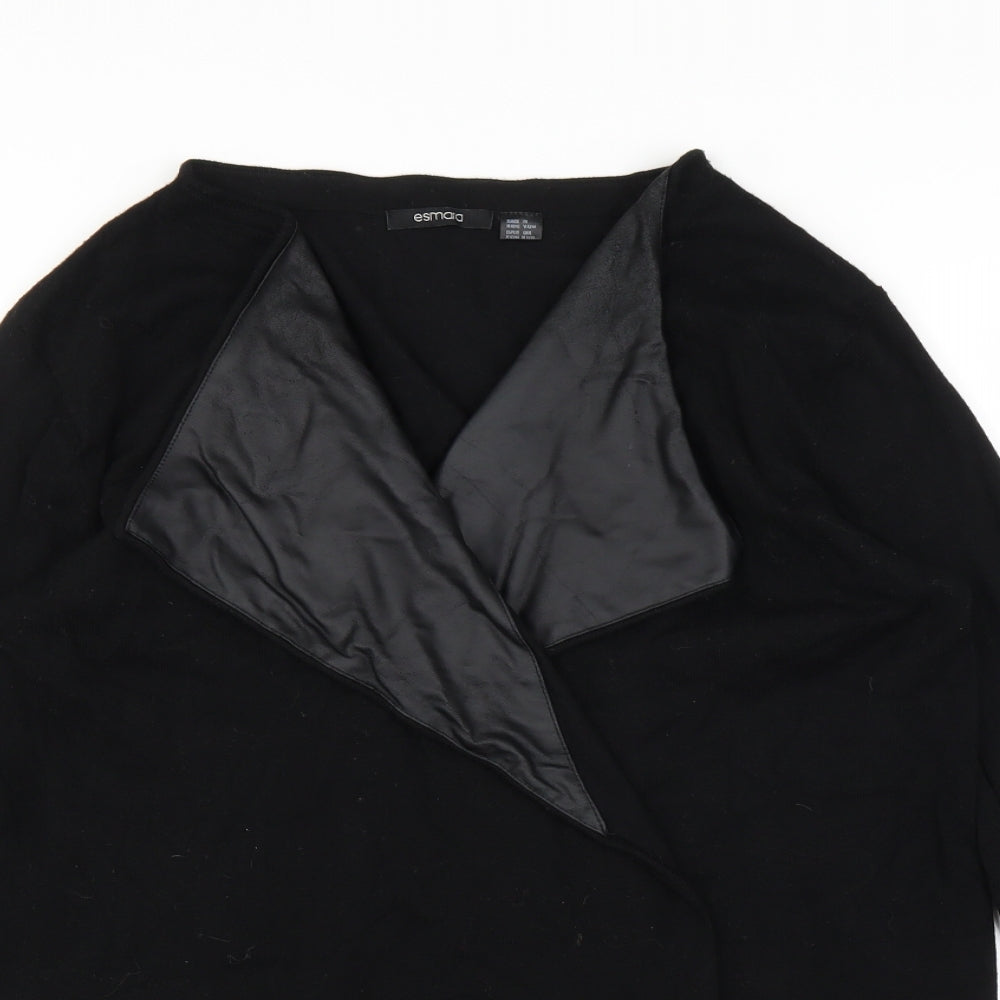ESMARA Womens Black   Cardigan Jumper Size 14