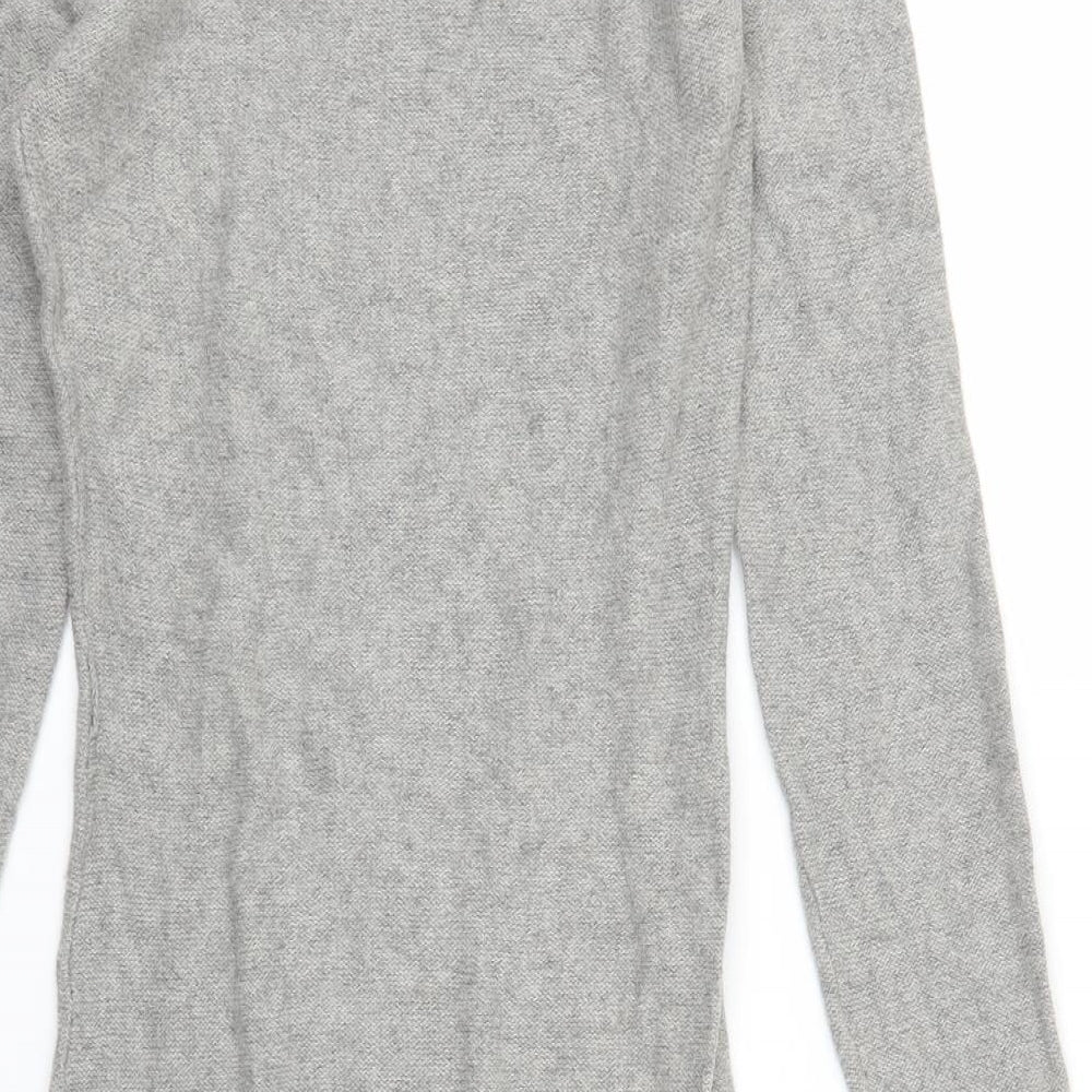 Fat Face Womens Grey  Knit Jumper Dress  Size 10