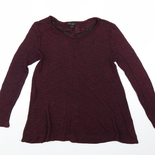 New Look Womens Red   Pullover Jumper Size 8
