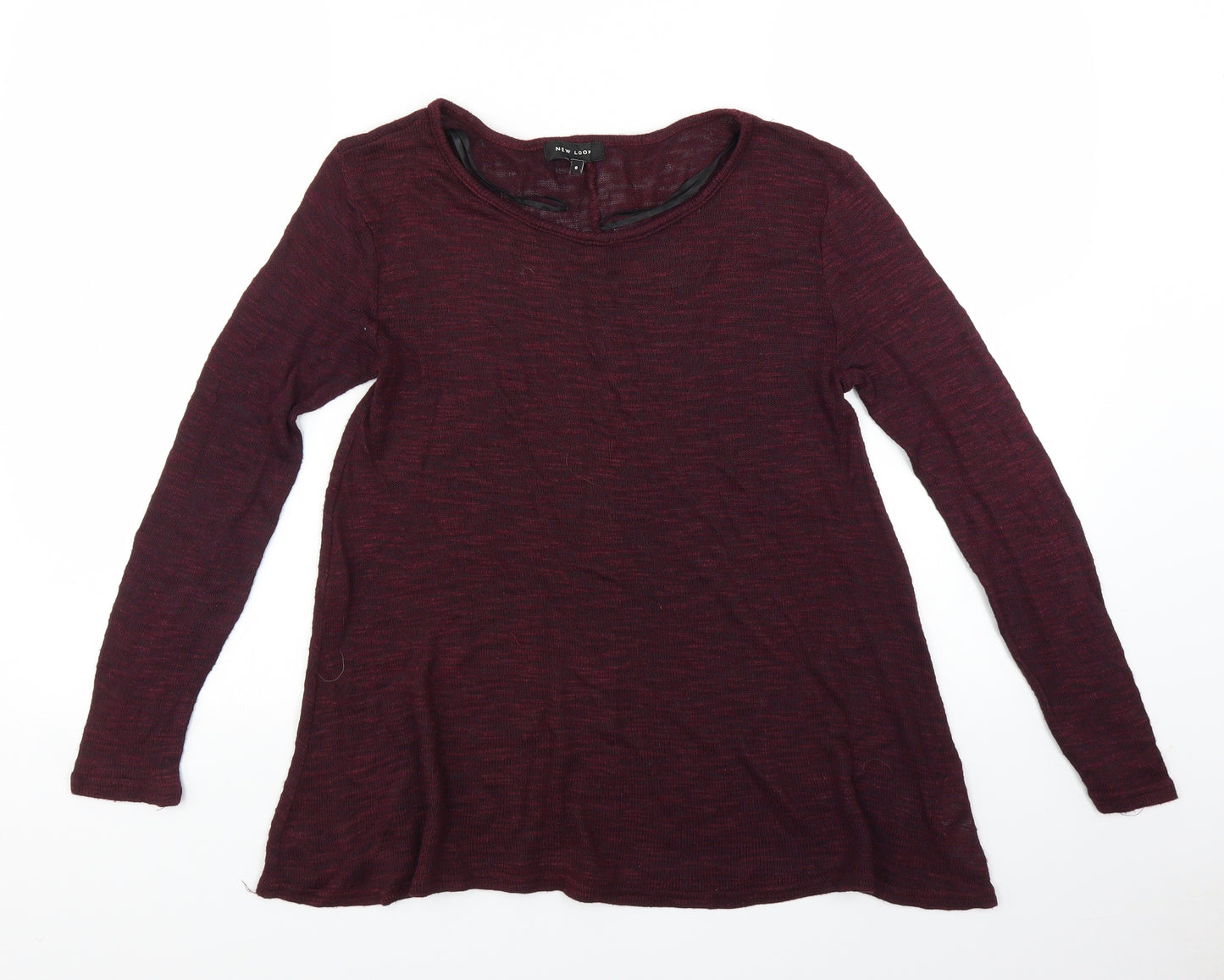 New Look Womens Red   Pullover Jumper Size 8