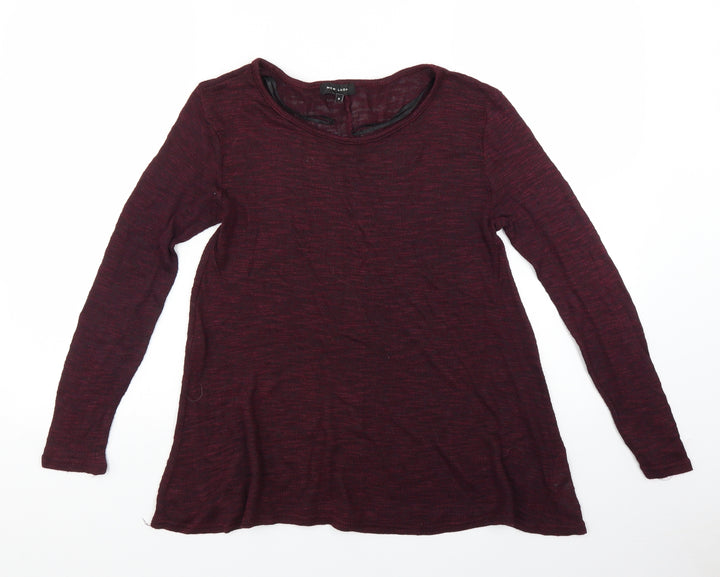 New Look Womens Red   Pullover Jumper Size 8