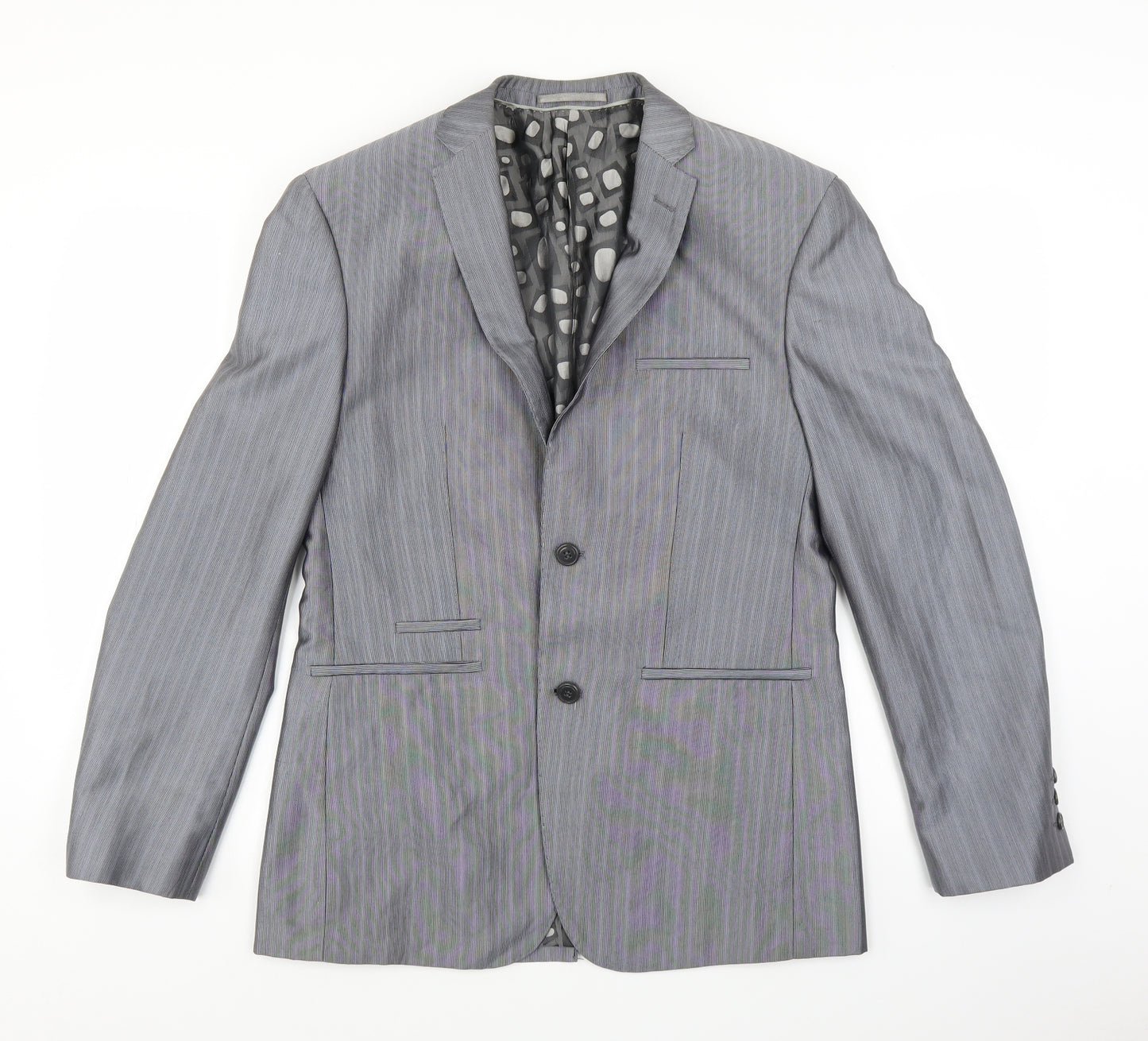 Stonebridge Mens Grey   Jacket Suit Jacket Size 36
