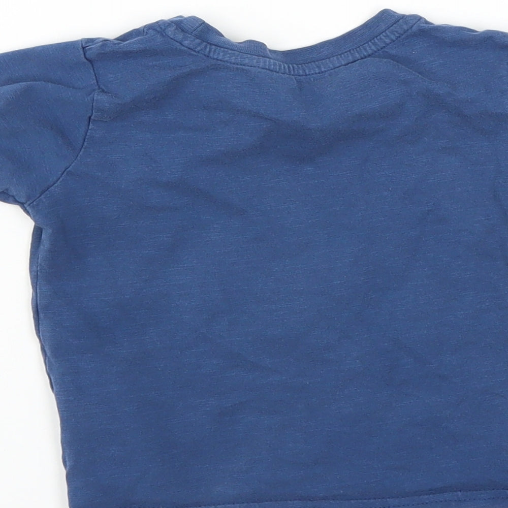 Primark Boys Blue   Basic T-Shirt Size 18-24 Months