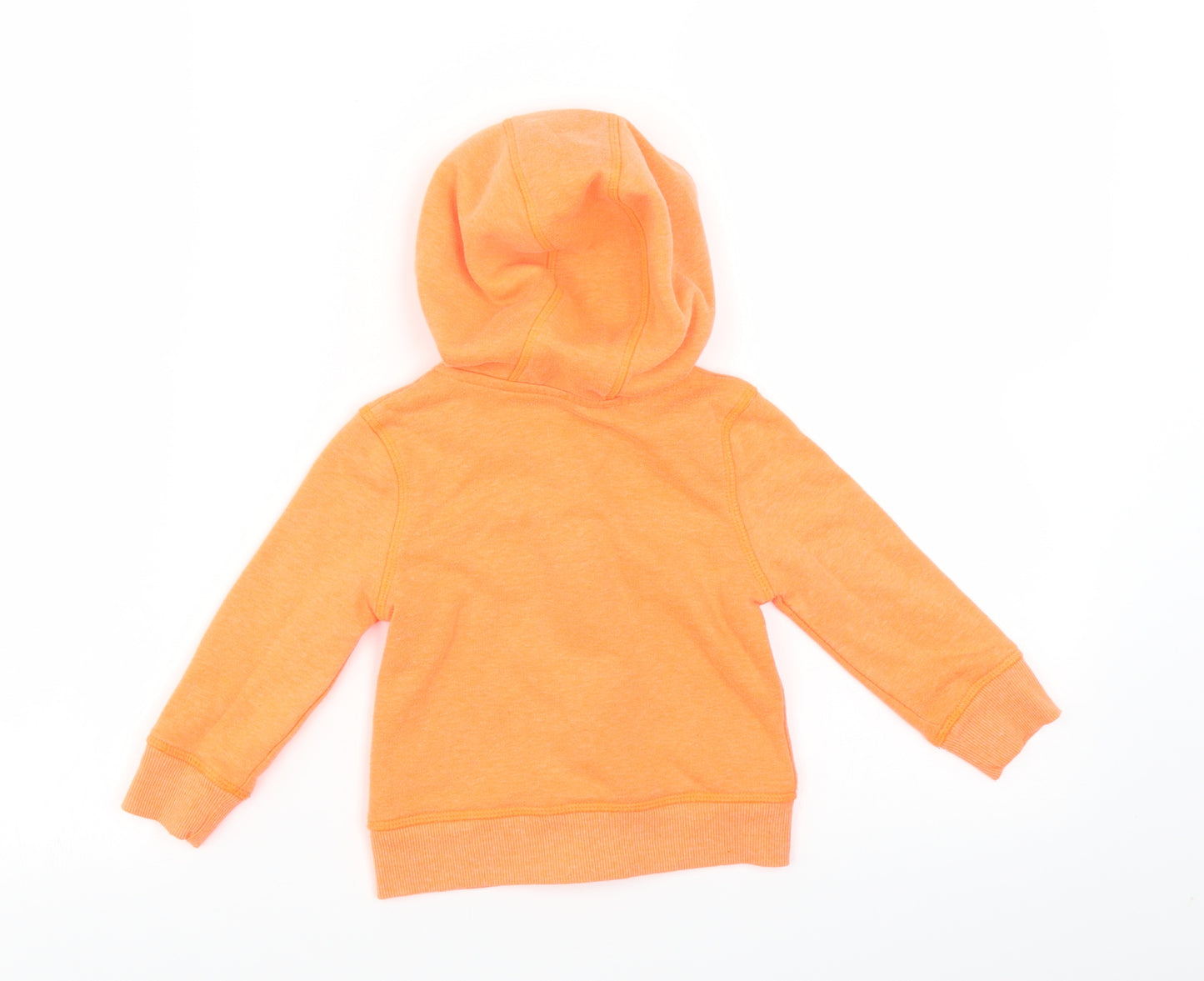 George Baby Orange   Full Zip Jumper Size 12-18 Months