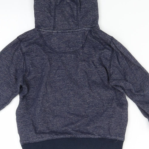 NEXT Boys Blue  Rayon Pullover Hoodie Size 6 Years