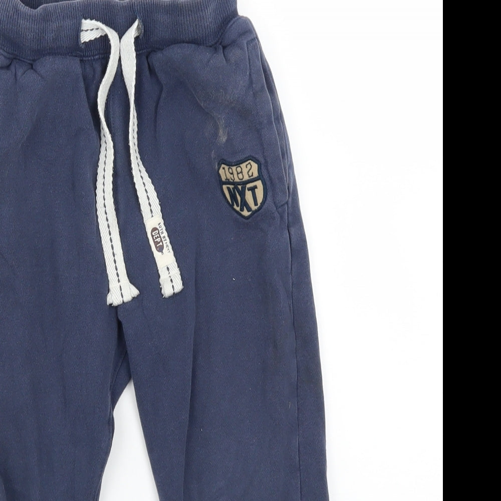NEXT Boys Blue   Sweatpants Trousers Size 4-5 Years