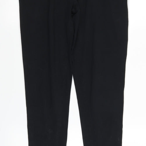 Marks and Spencer Womens Black   Trousers  Size 14 L24 in