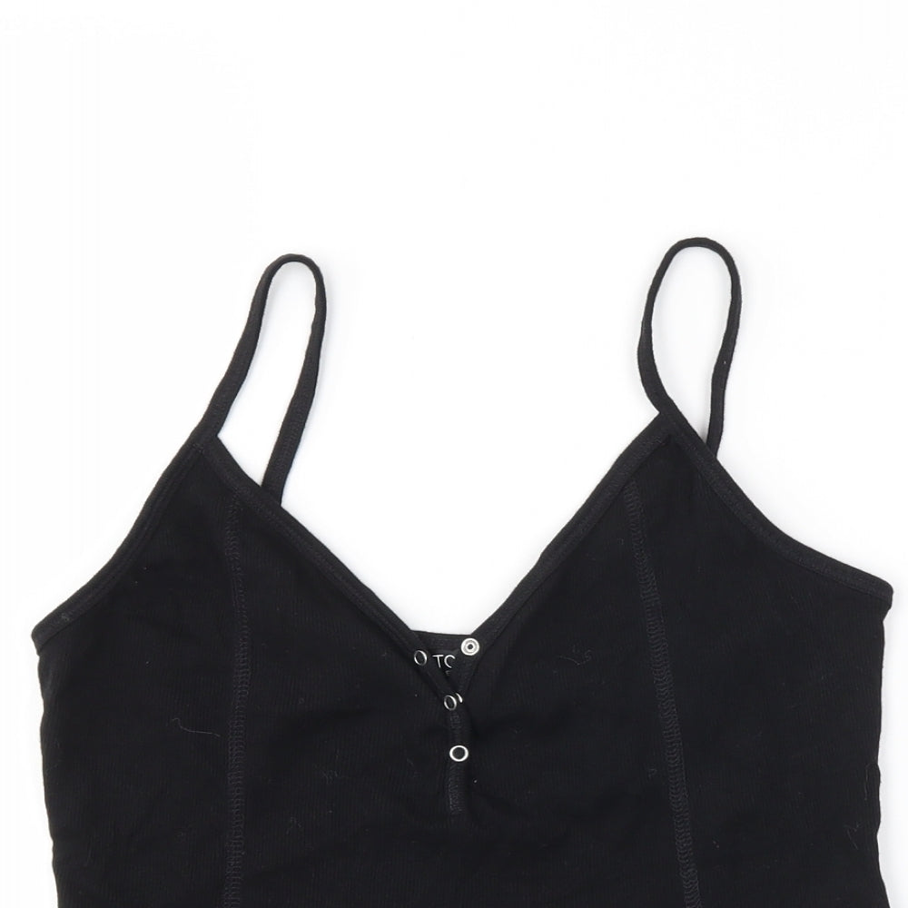 Topshop Womens Black   Camisole Tank Size 12